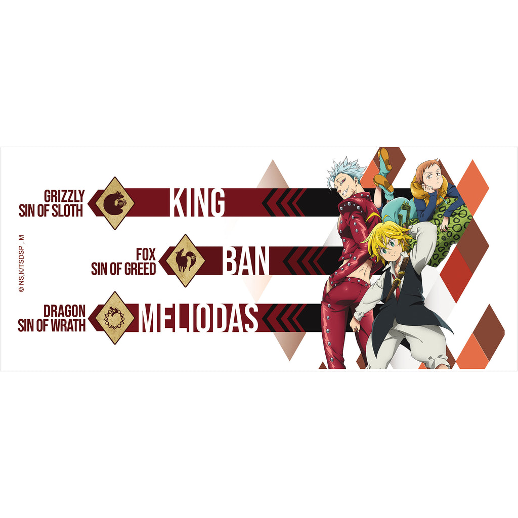 Productafbeelding Seven Deadly Sins - Meliodas, Ban & King Mok