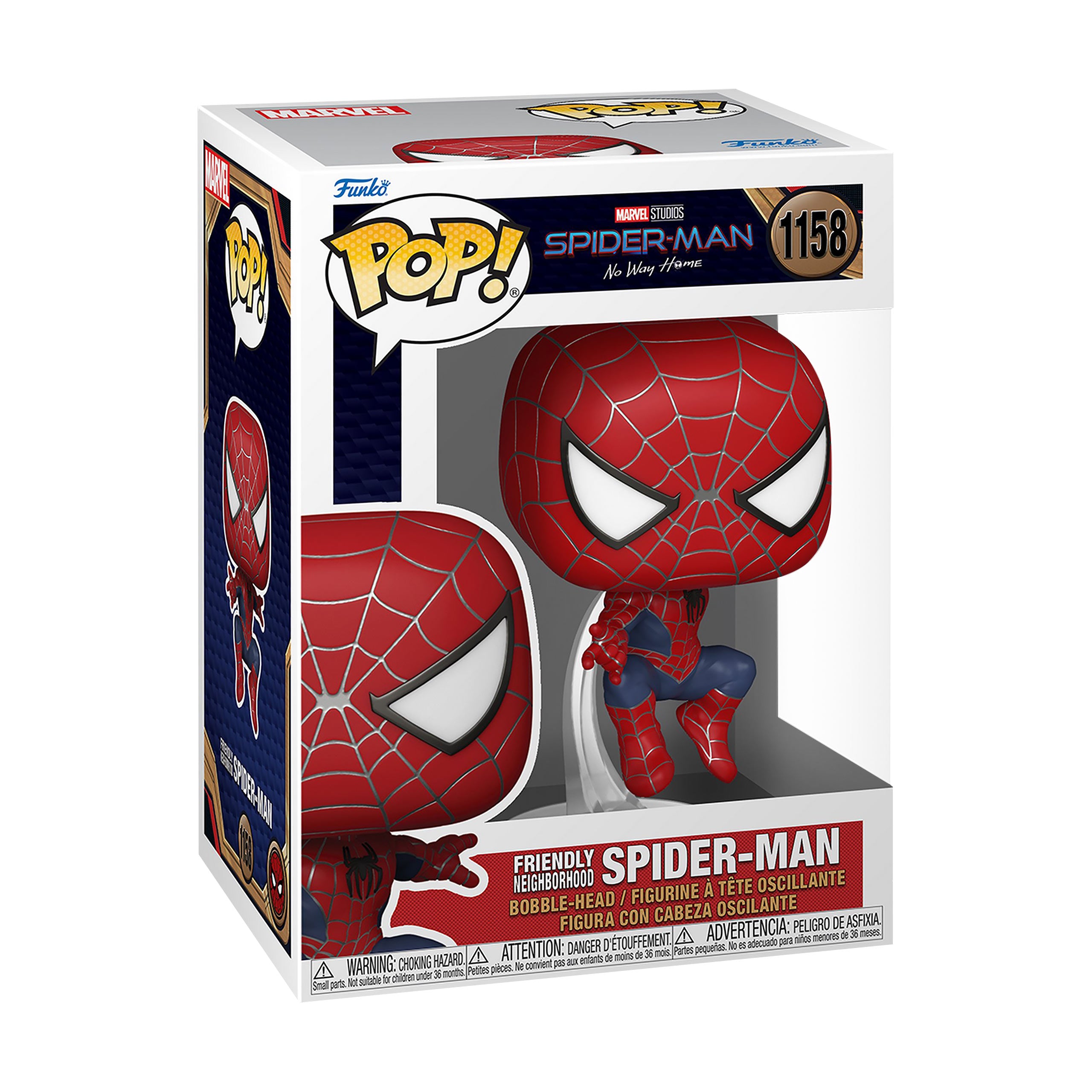 Productafbeelding Spider-Man-No Way Home - Vriendelijke Buurt Funko Pop Bobblehead Figuur