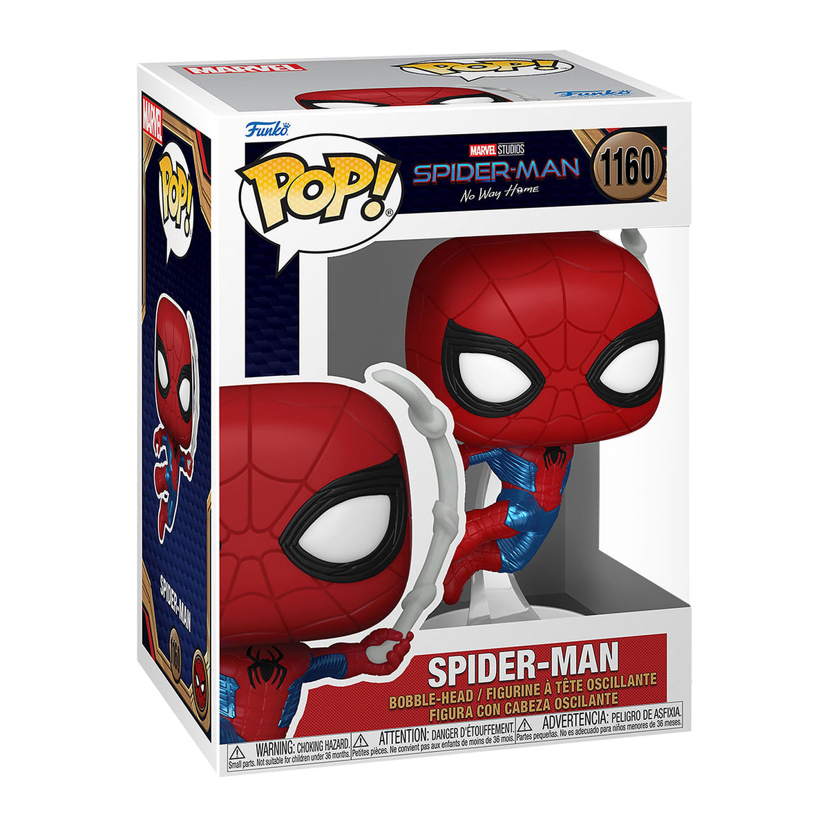 Productafbeelding Spider-Man-No Way Home - Swing Metallic Funko Pop Bobbelhoofd Figuur