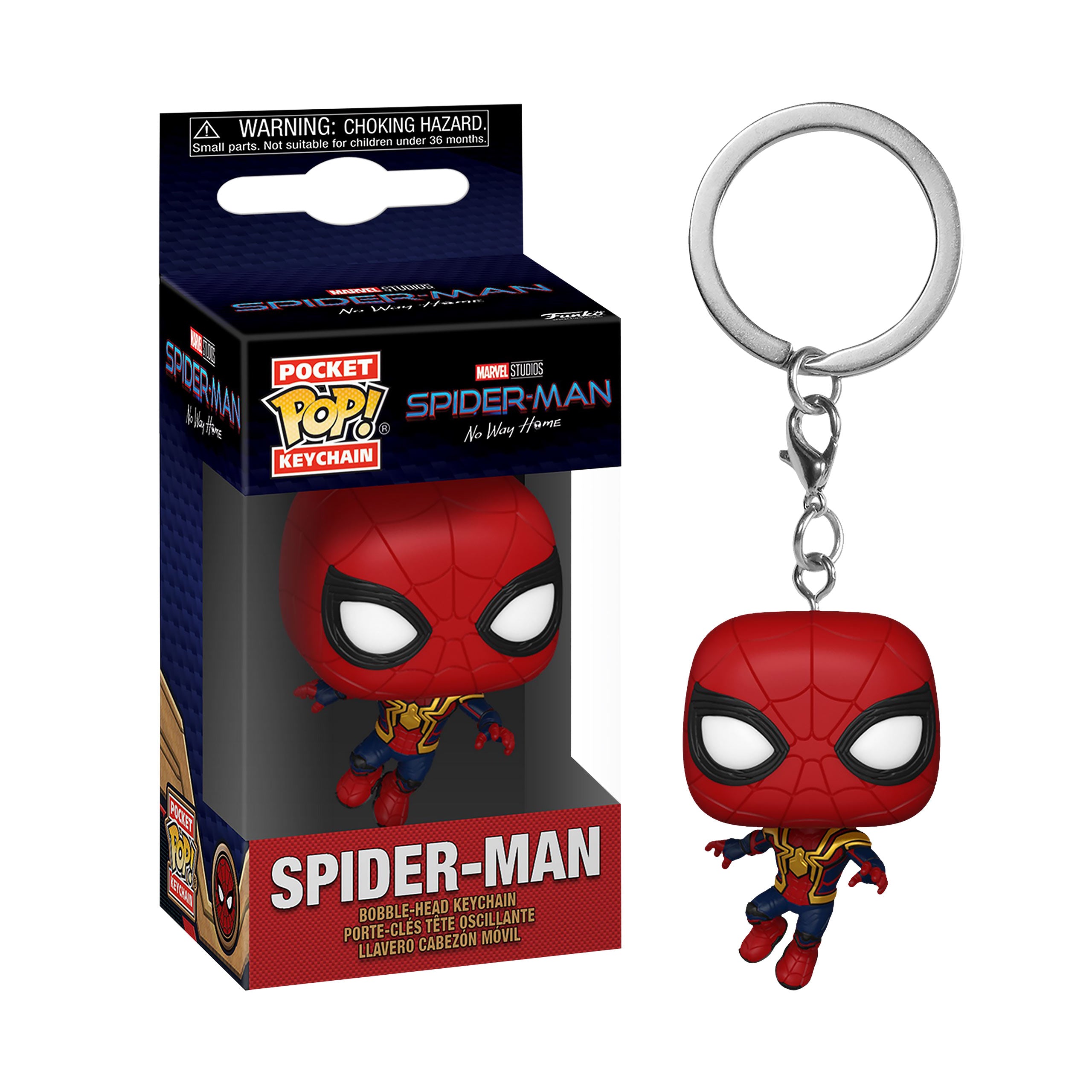 Productafbeelding Spider-Man No Way Home - Swing Funko Pop Sleutelhanger