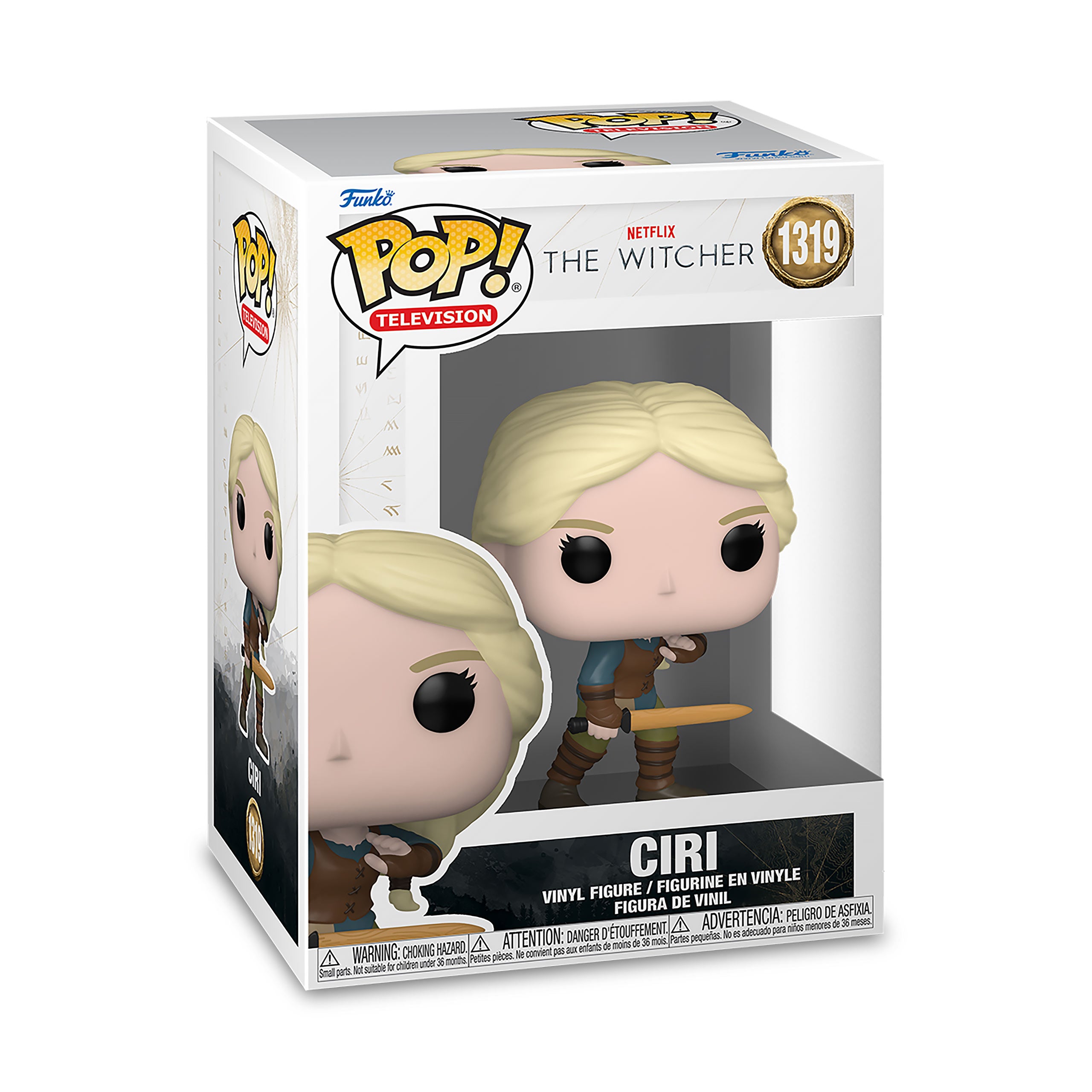 Productafbeelding Witcher - Ciri met Zwaard Funko Pop Figuur