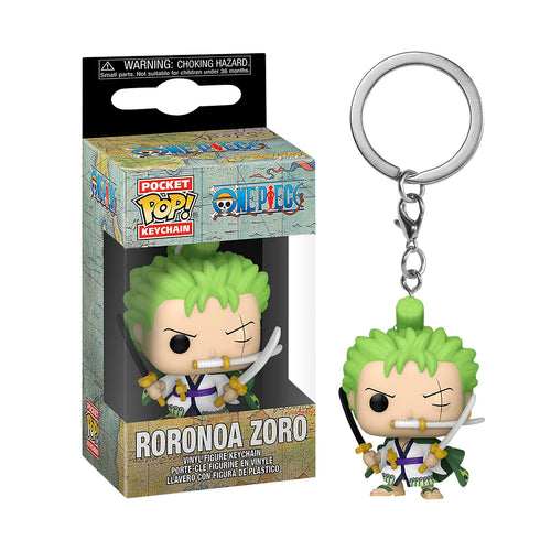 Productafbeelding One Piece - Roronoa Zoro Funko Pop Sleutelhanger