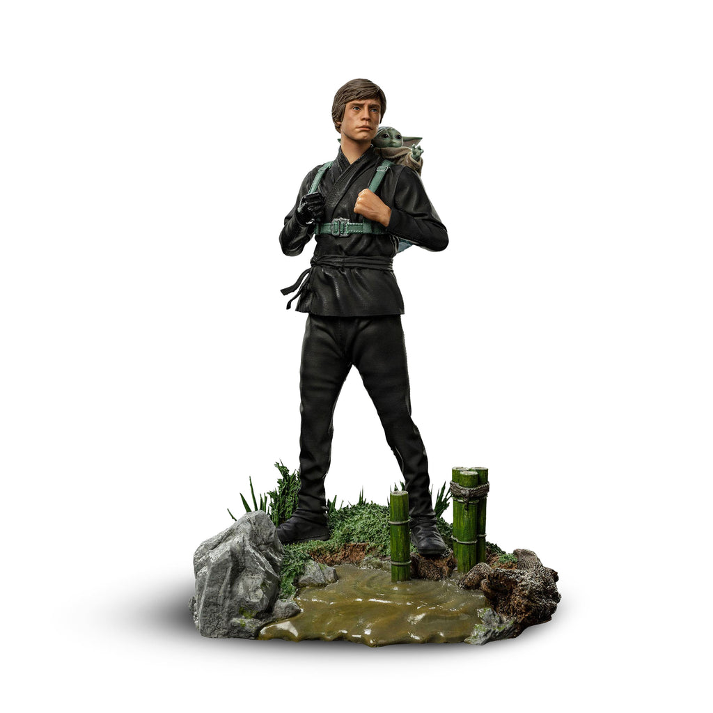 Productafbeelding Luke Skywalker & Grogu Training Standbeeld Beperkt - Star Wars The Book of Boba Fett