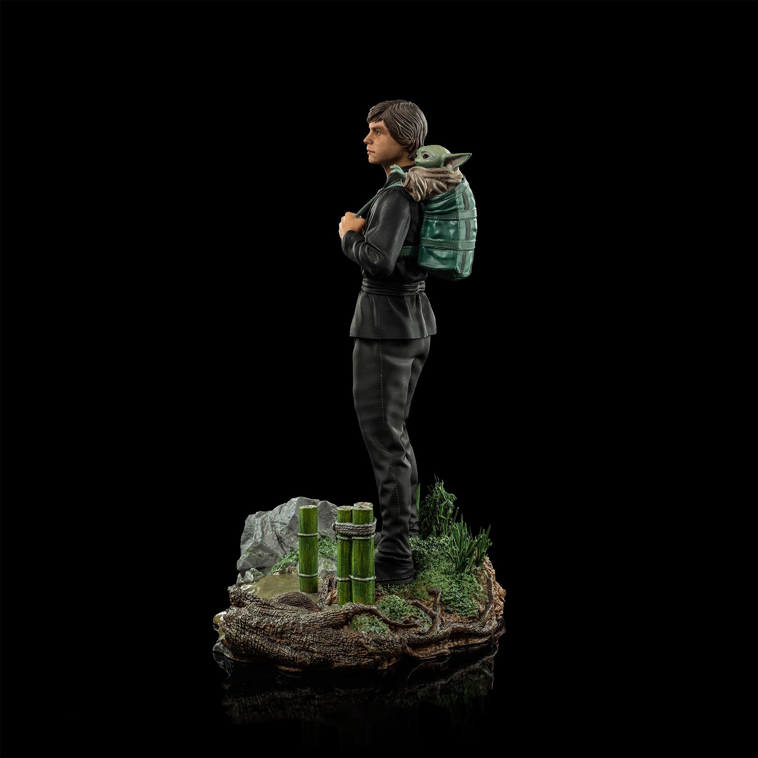 Productafbeelding Luke Skywalker & Grogu Training Standbeeld Beperkt - Star Wars The Book of Boba Fett