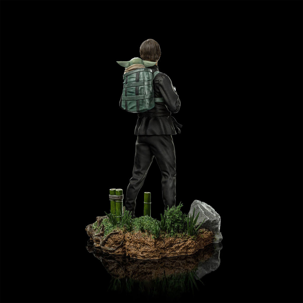 Productafbeelding Luke Skywalker & Grogu Training Standbeeld Beperkt - Star Wars The Book of Boba Fett