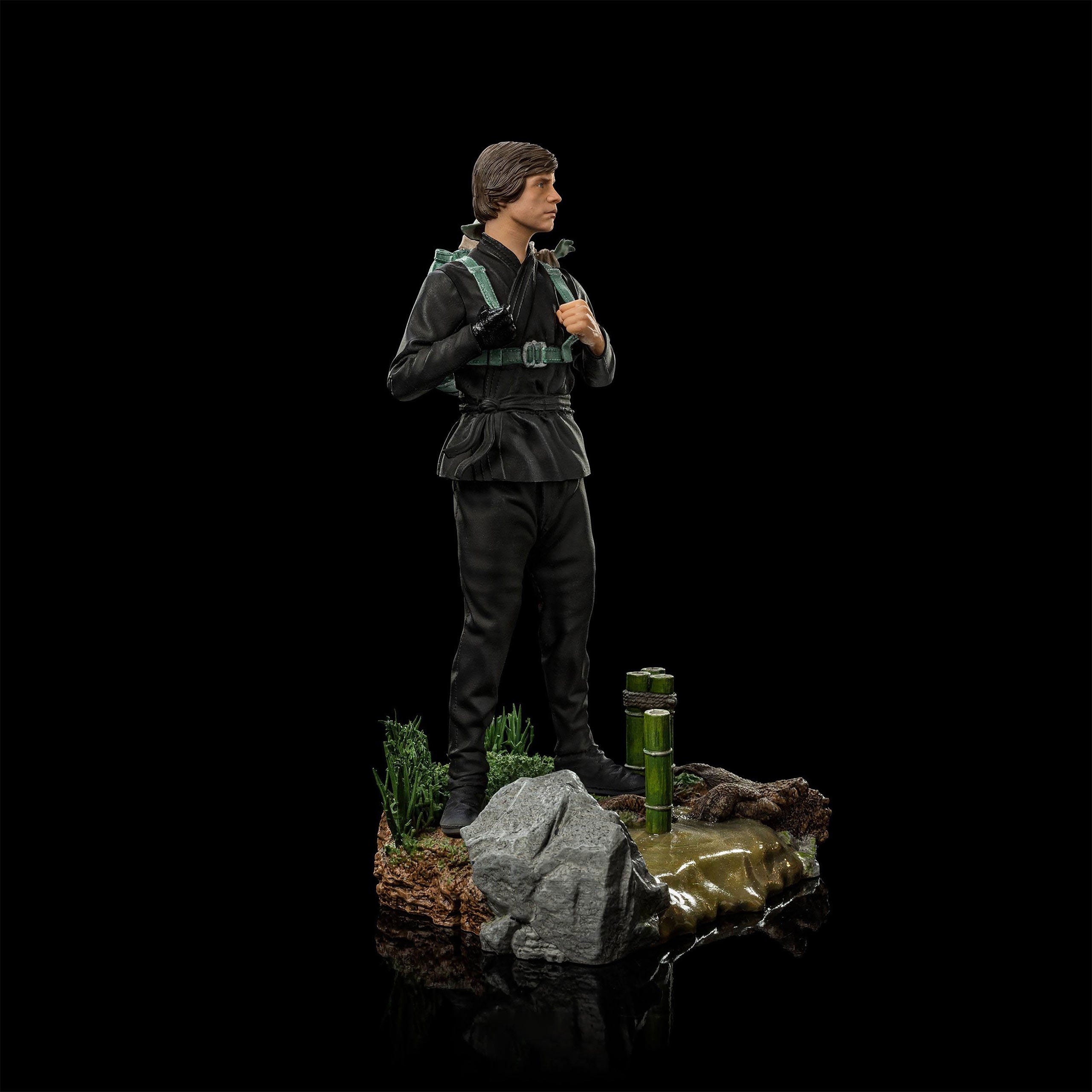 Productafbeelding Luke Skywalker & Grogu Training Standbeeld Beperkt - Star Wars The Book of Boba Fett