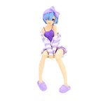 Productafbeelding Re:Zero - Noodle Stopper Rem Room Wear Purple Figuur