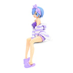 Productafbeelding Re:Zero - Noodle Stopper Rem Room Wear Purple Figuur