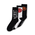 Productafbeelding Naruto Shippuden - Sasuke Symbool Sokken Set van 3