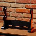 Productafbeelding Katana standaard voor twee zwaarden accessoire zwart