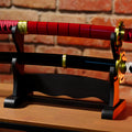 Productafbeelding Katana standaard voor twee zwaarden accessoire zwart