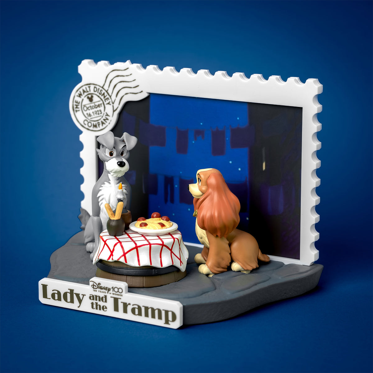 Productafbeelding Lady en de Vagebond D-Stage Diorama Figuur