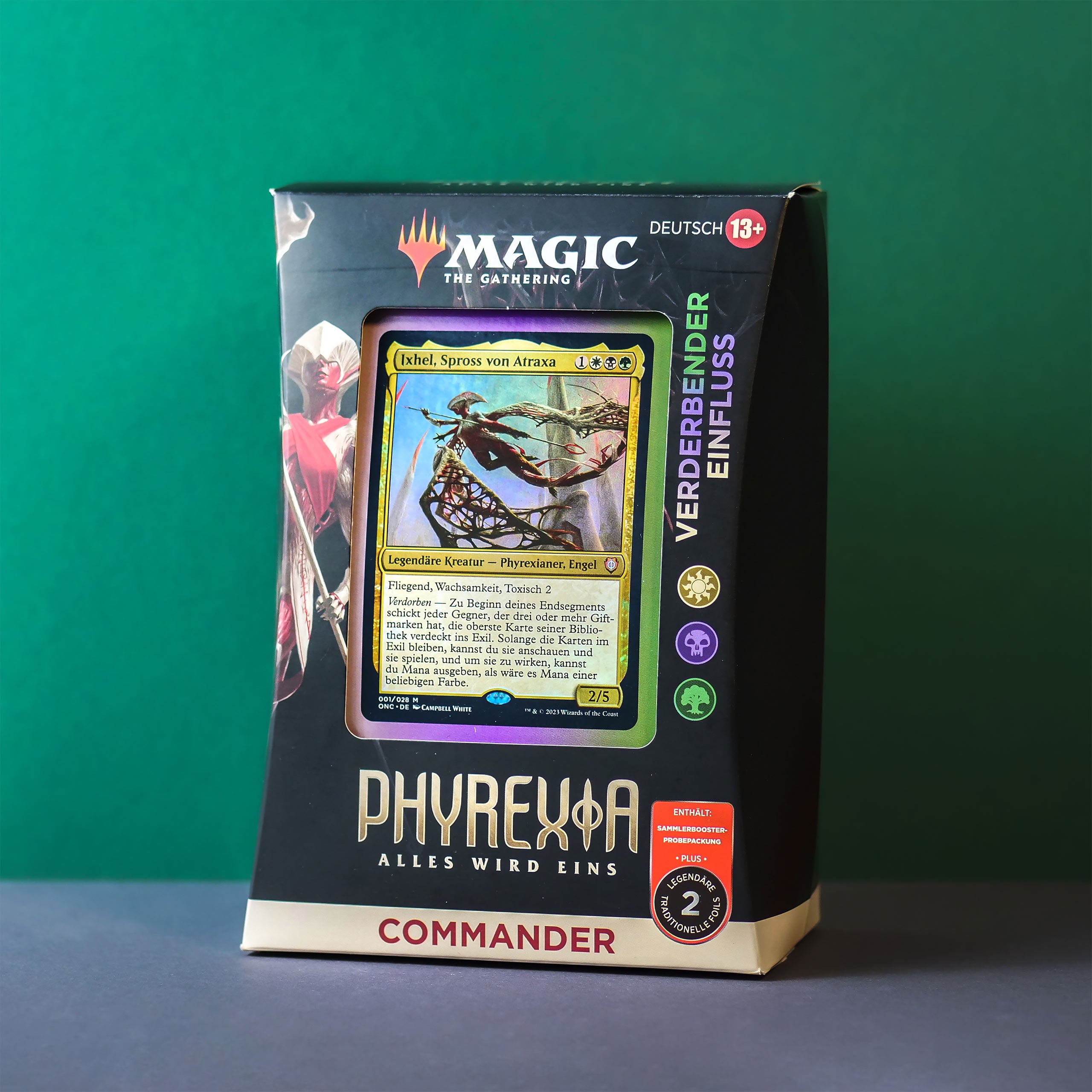 Productafbeelding Phyrexia: Alles Wordt Eén Corrupte Invloed Commander Deck - Magic The Gathering