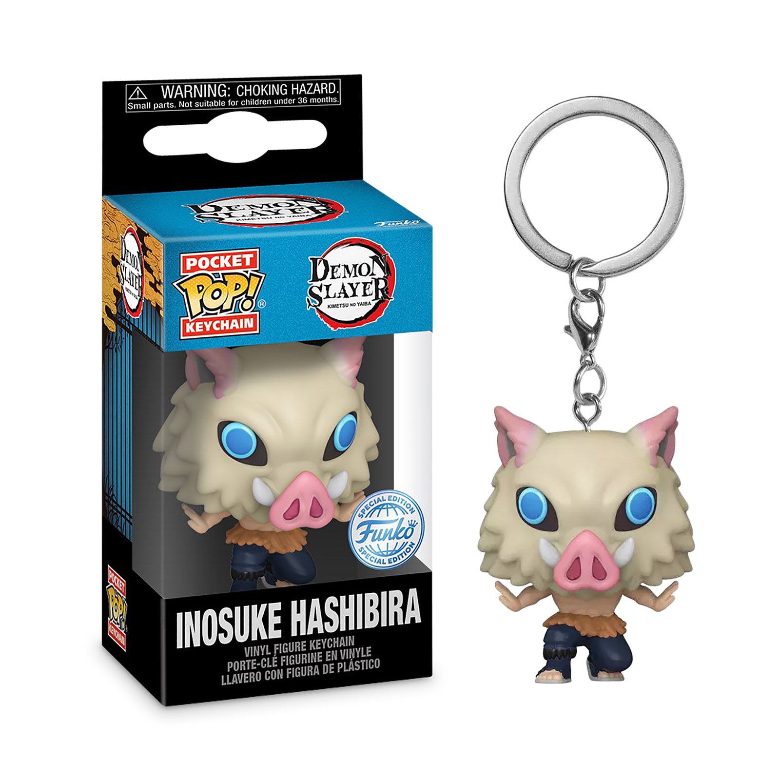 Productafbeelding Demon Slayer - Inosuke Hashibira Funko Pop Sleutelhanger