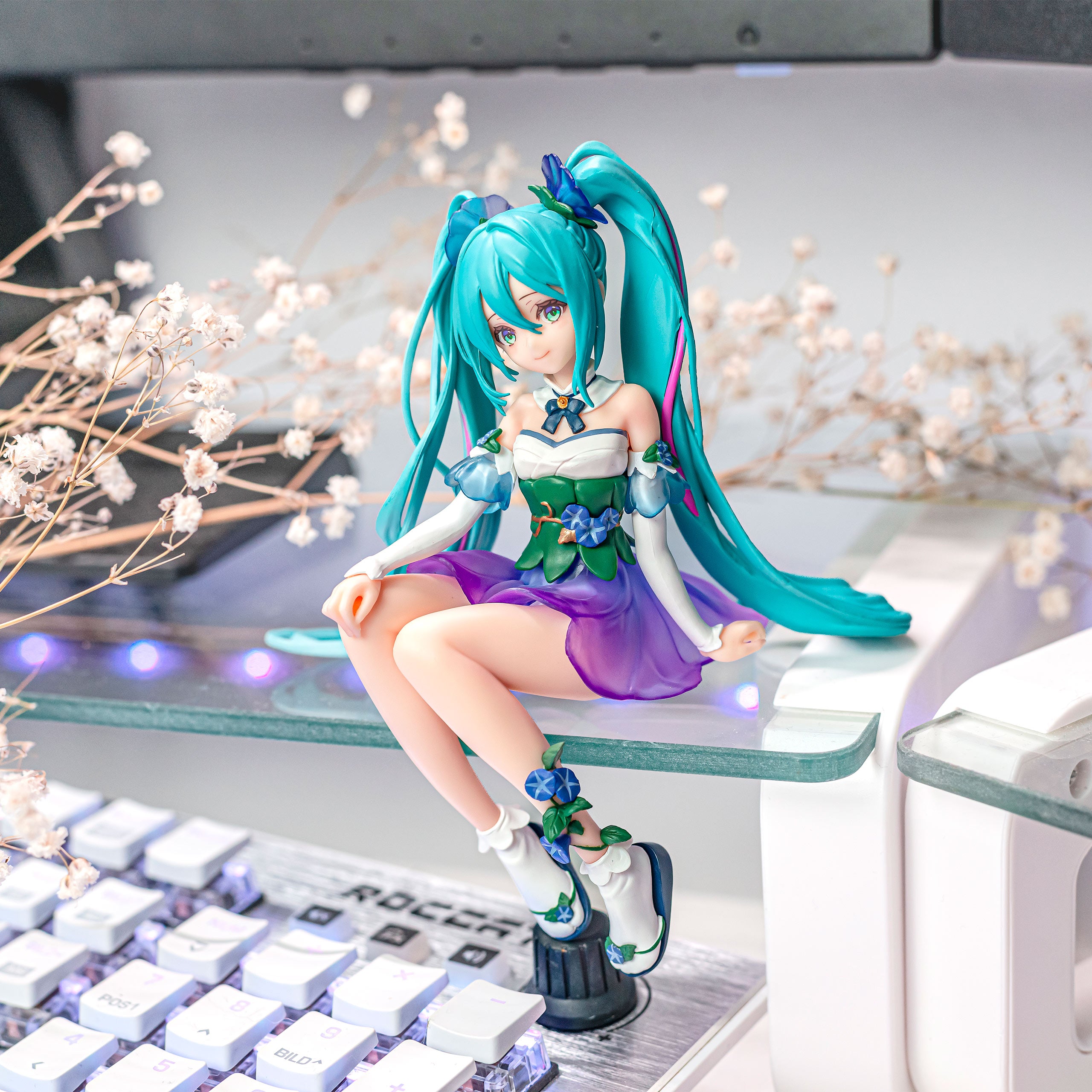 Productafbeelding Hatsune Miku - Flower Fairy Morning Glory Noodle Stopper Figuur