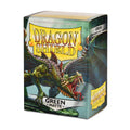 Productafbeelding Dragon Shield - Kaarthoezen 100 Set Groen