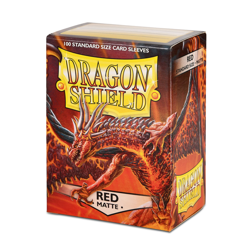 Productafbeelding Dragon Shield - Kaarthoezen 100 Set Rood