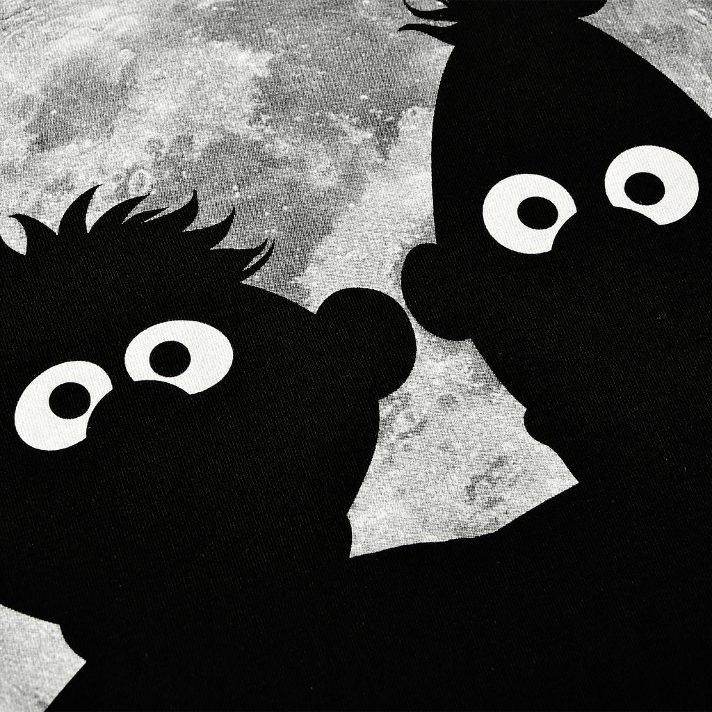 Productafbeelding Sesamstraat - Ernie & Bert Moonnight T-shirt zwart