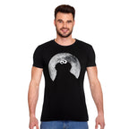 Productafbeelding Sesamstraat - Cookie Monster Moonnight T-shirt zwart