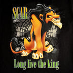 Productafbeelding Leeuwenkoning - Long Live The King T-Shirt zwart