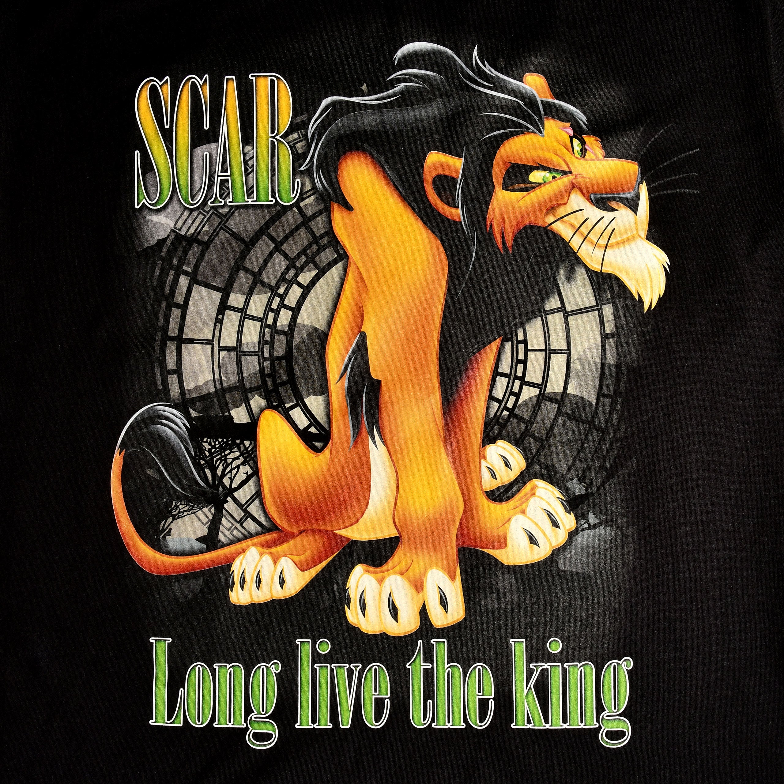Productafbeelding Leeuwenkoning - Long Live The King T-Shirt zwart