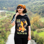 Productafbeelding Leeuwenkoning - Long Live The King T-Shirt zwart