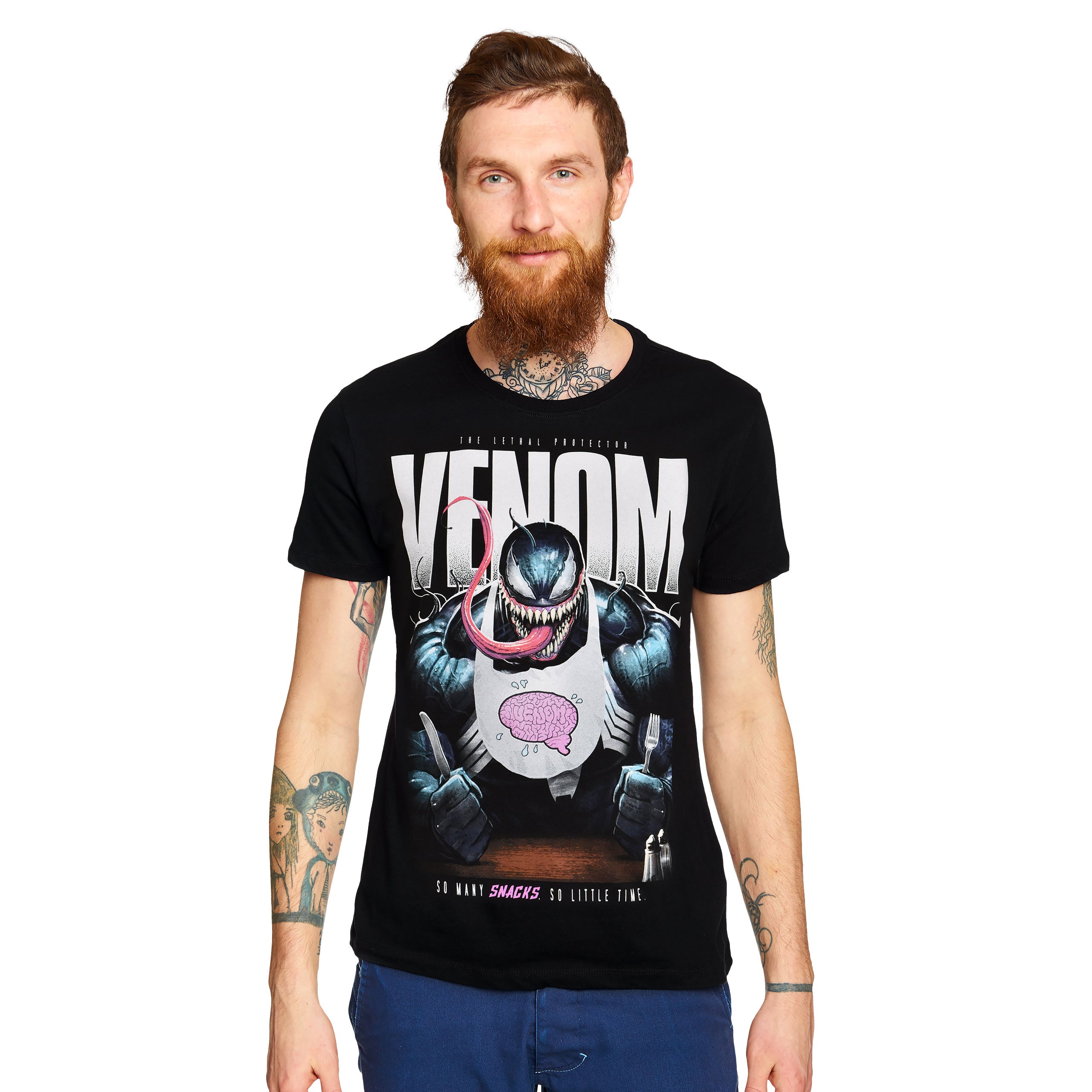 Productafbeelding Venom - So Many Snacks T-Shirt zwart