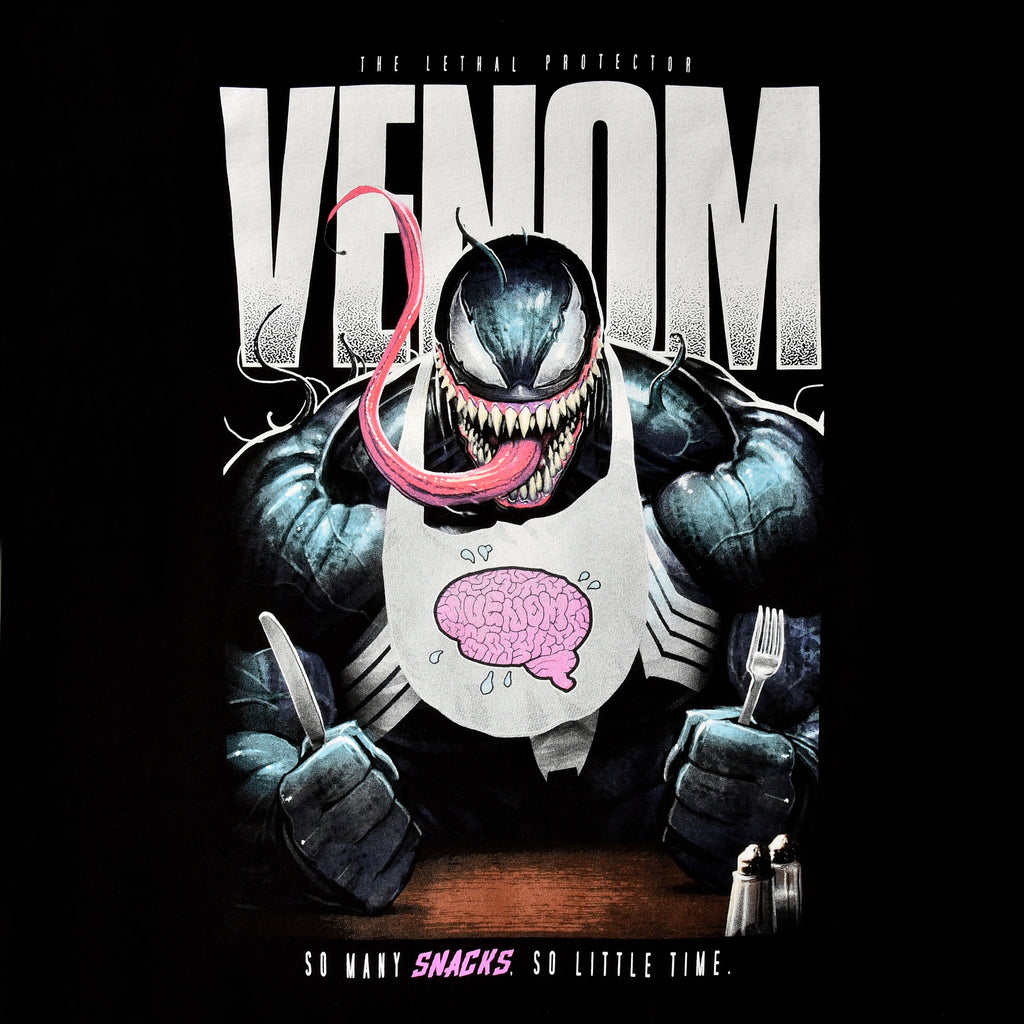 Productafbeelding Venom - So Many Snacks T-Shirt zwart