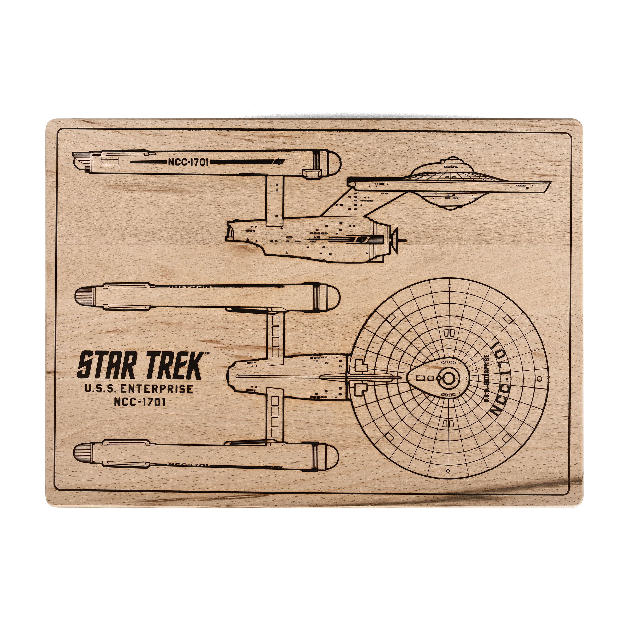Productafbeelding Star Trek - U.S.S. Enterprise Snijplank