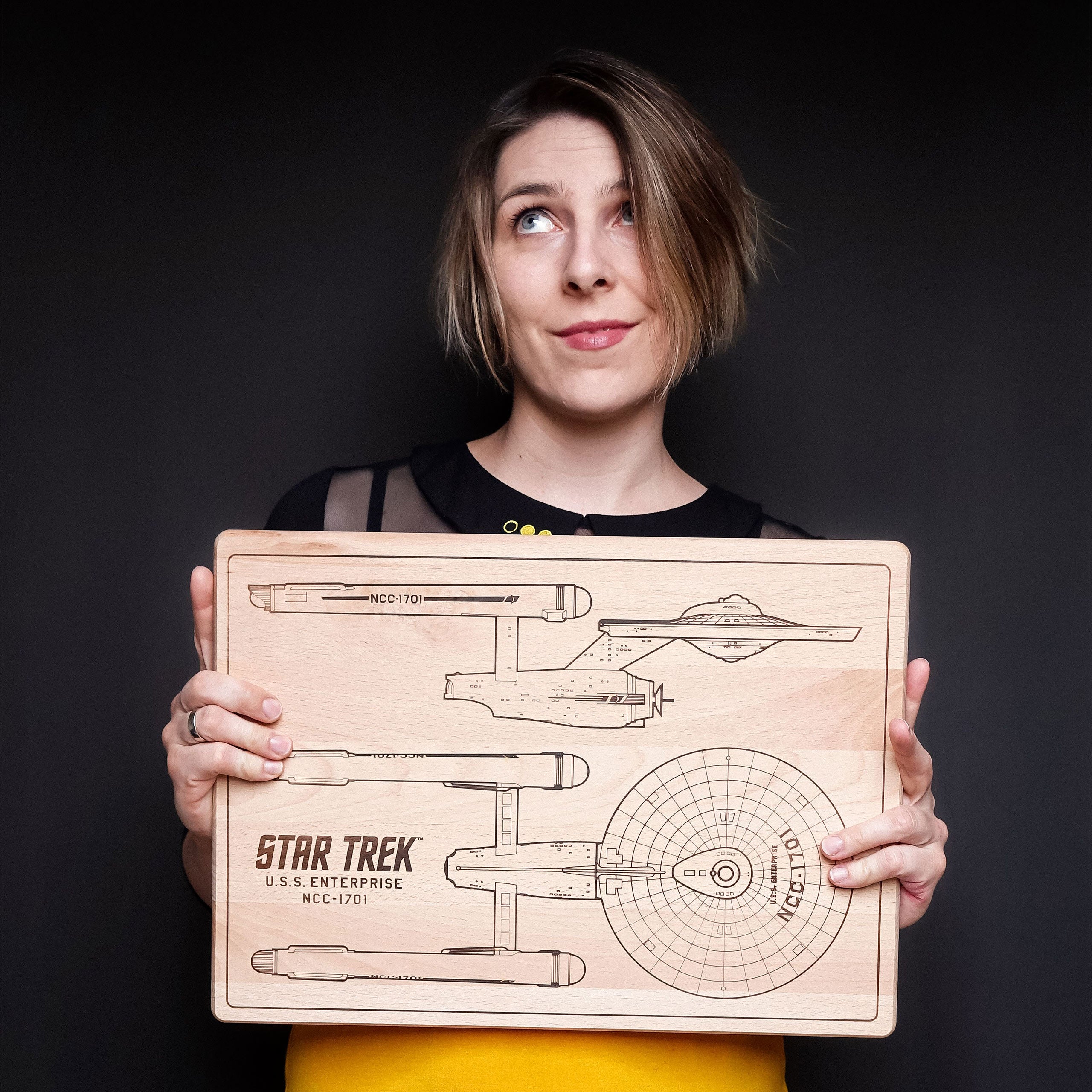 Productafbeelding Star Trek - U.S.S. Enterprise Snijplank
