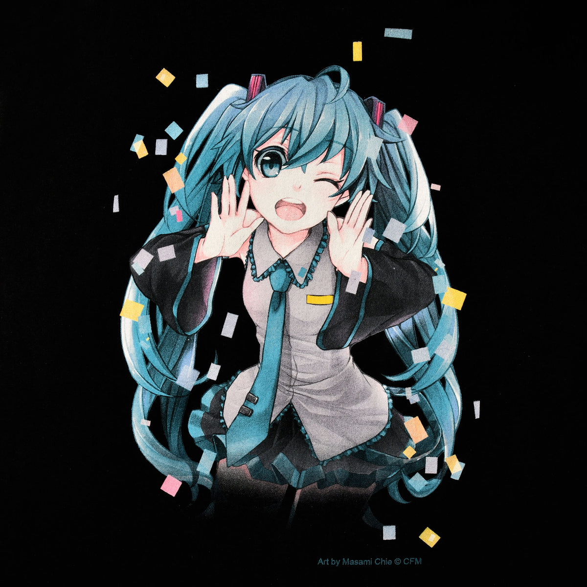 Productafbeelding Hatsune Miku - Called Back T-Shirt zwart