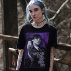 Productafbeelding Wednesday - Sarcasme T-Shirt Zwart
