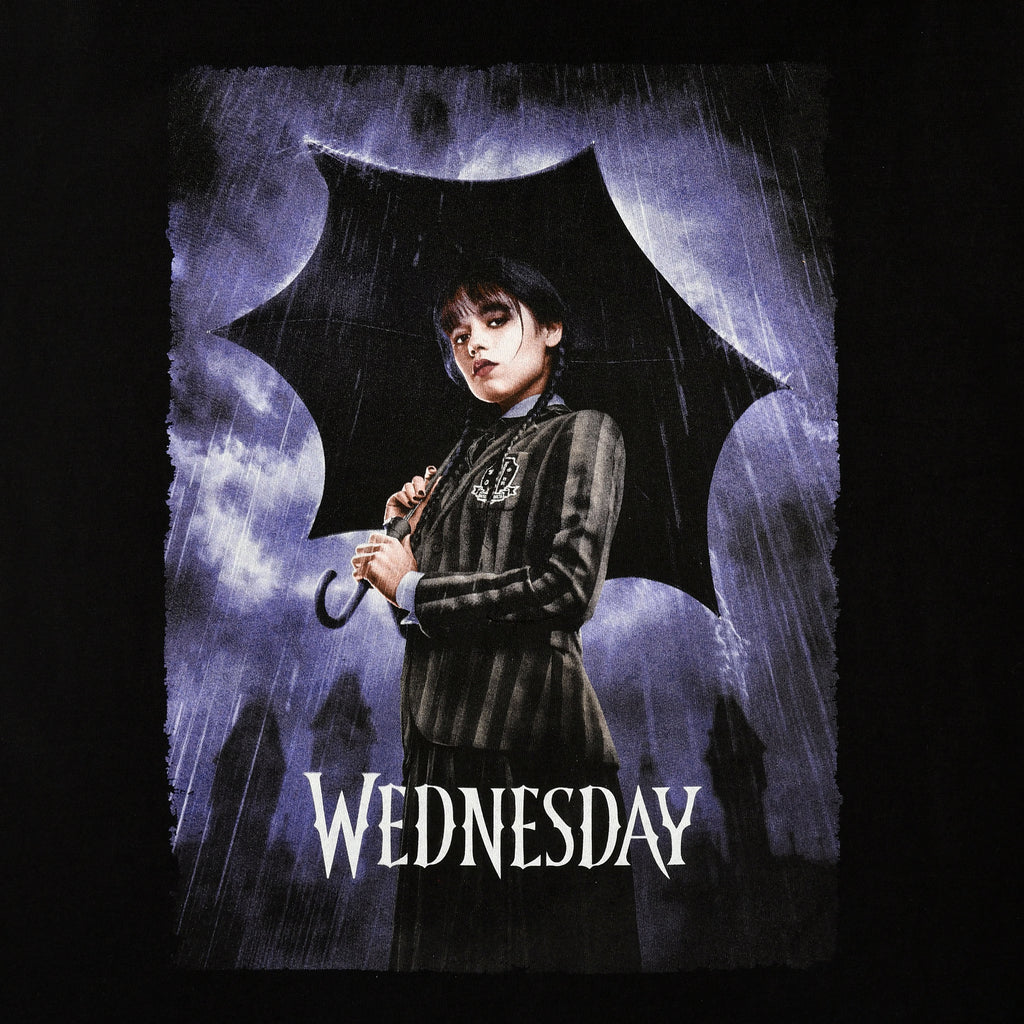 Product image Wednesday - Teaser Poster T-Shirt black