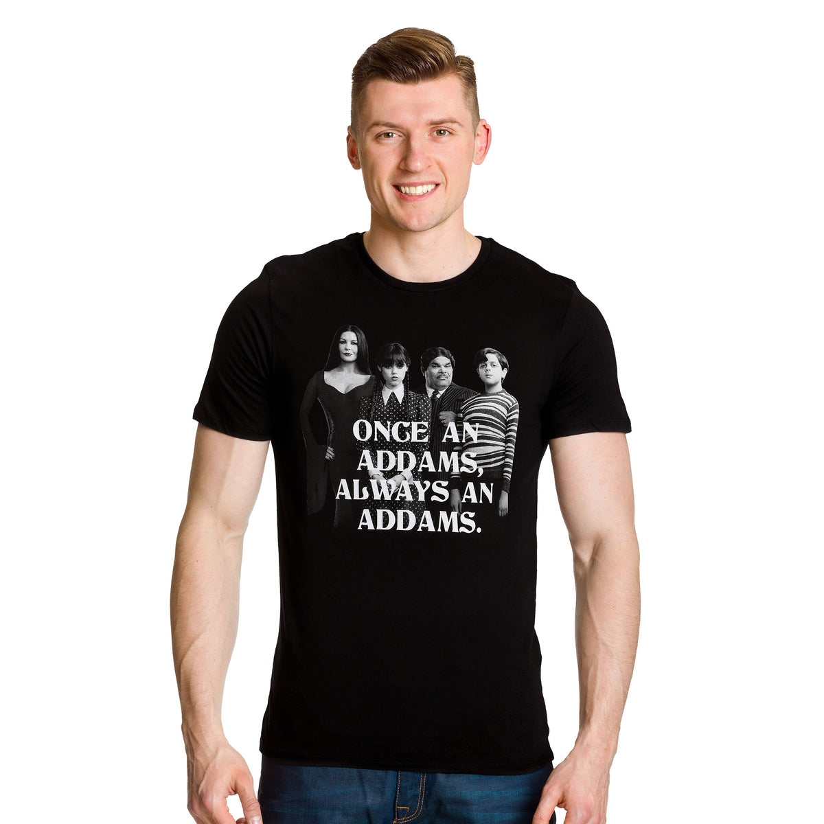 Productafbeelding Wednesday - Addams Family T-Shirt zwart