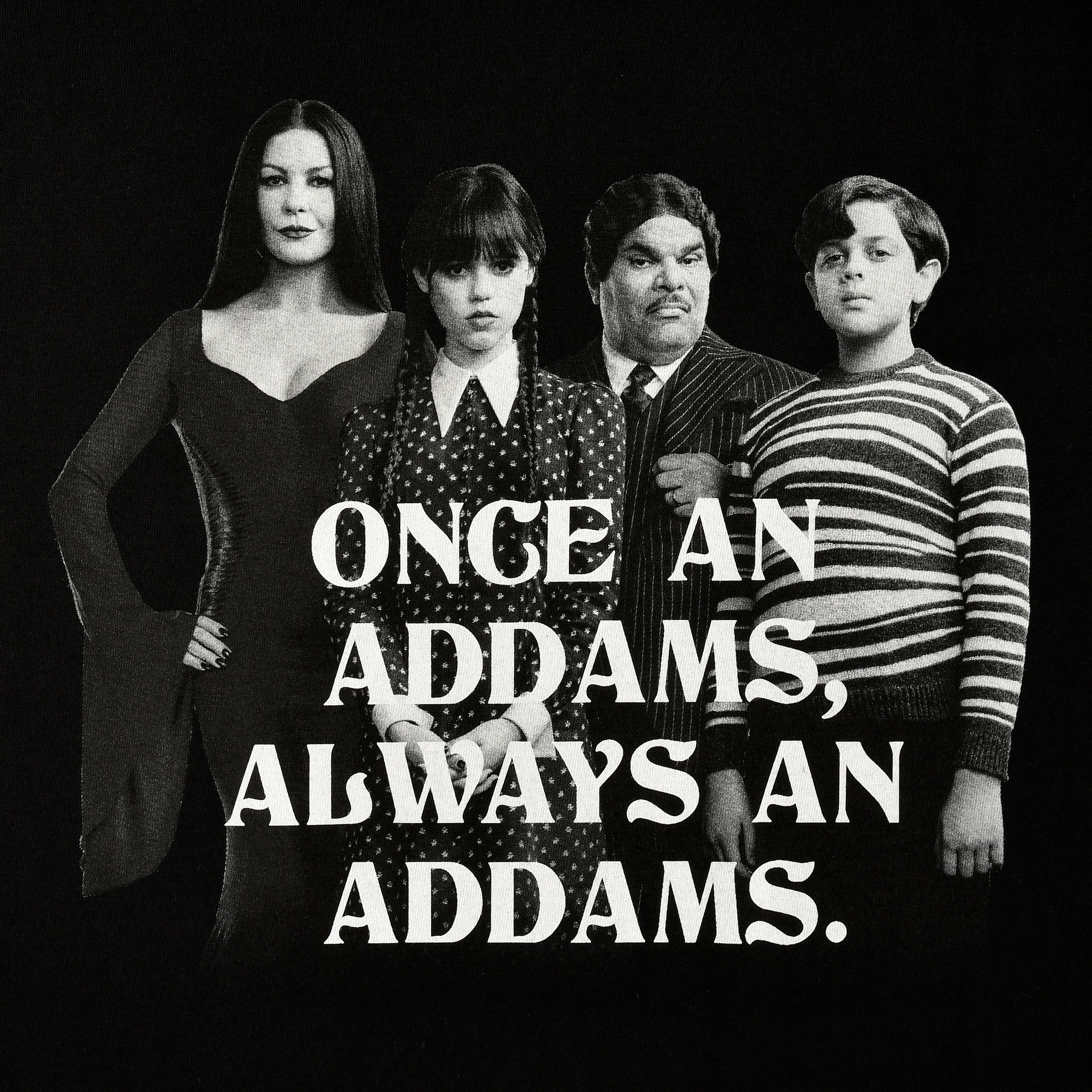 Productafbeelding Wednesday - Addams Family T-Shirt zwart