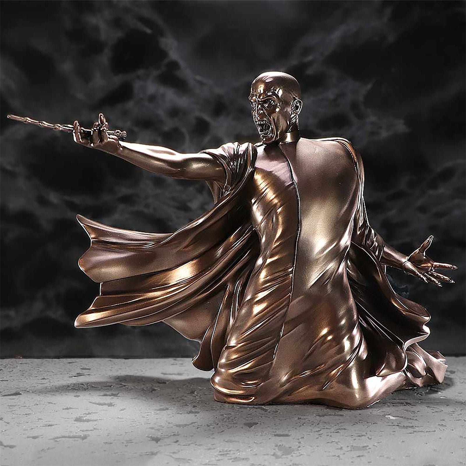 Productafbeelding Harry Potter - Lord Voldemort Avada Kedavra Bronzen Figuur
