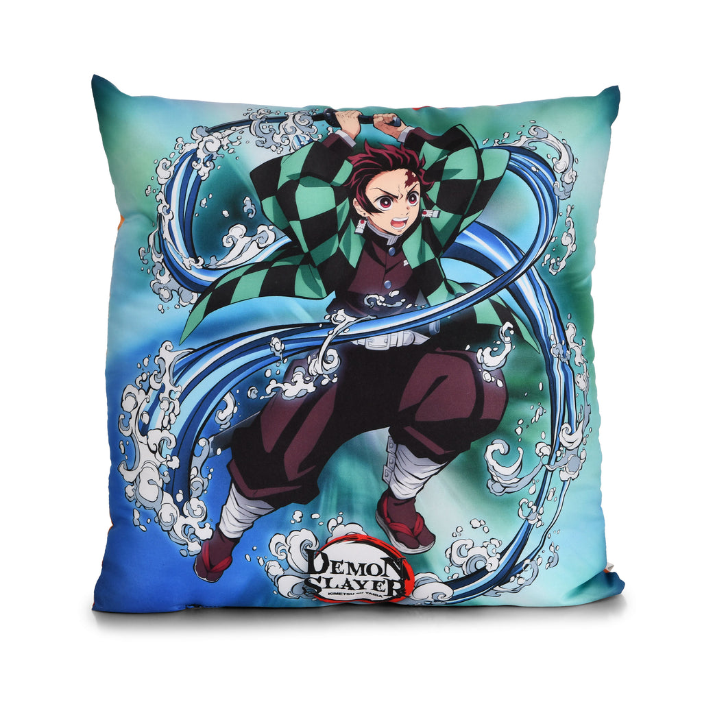 Productafbeelding Demon Slayer - Tanjiro Kamado en Kyojuro Rengoku kussen