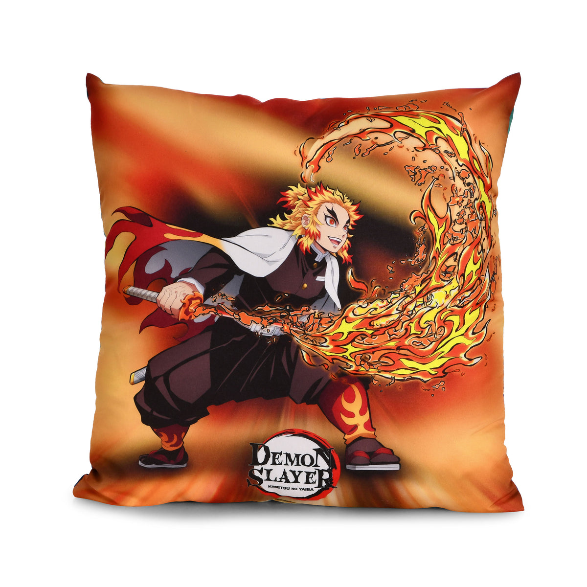 Productafbeelding Demon Slayer - Tanjiro Kamado en Kyojuro Rengoku kussen