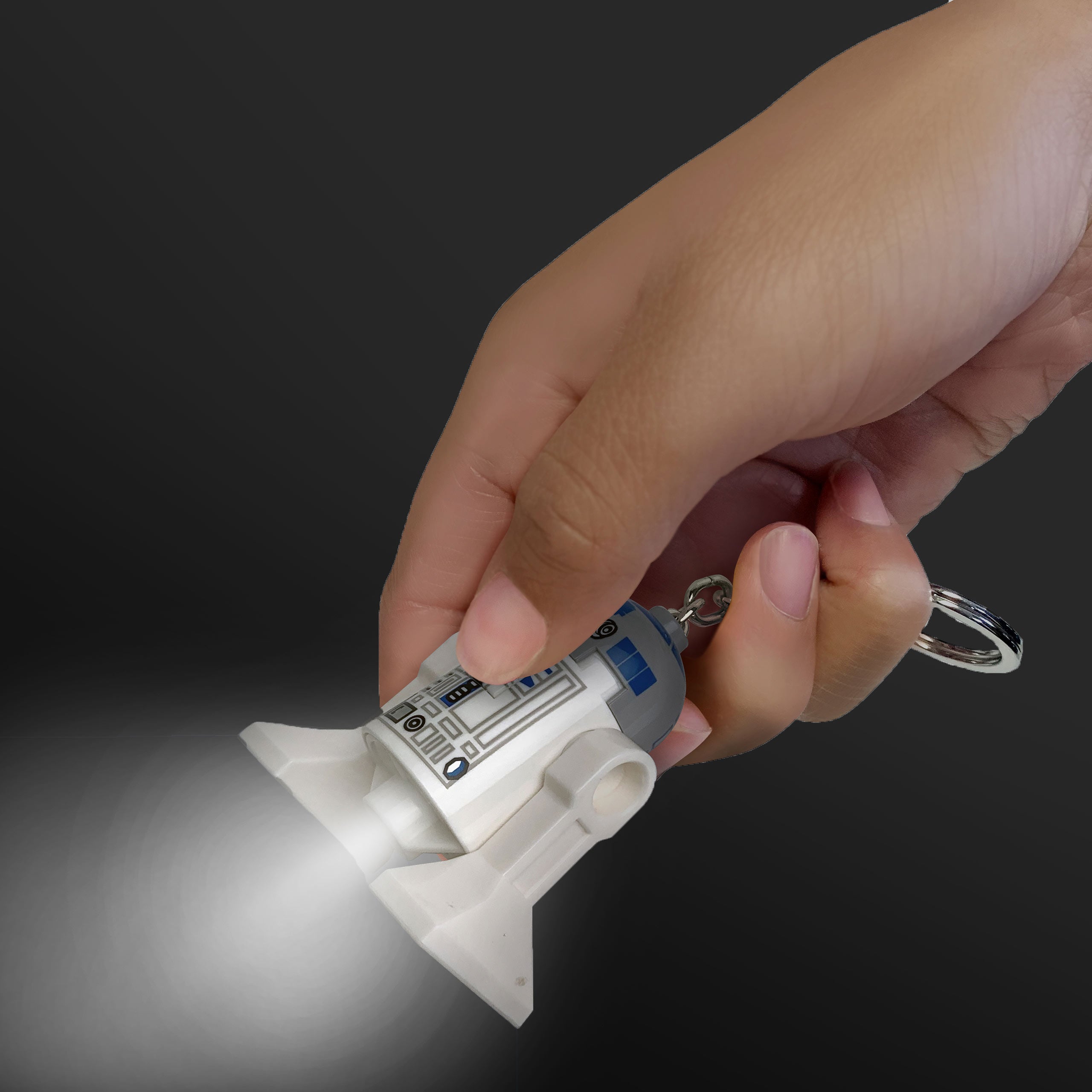 Productafbeelding R2-D2 LEGO Sleutelhanger met Licht - Star Wars