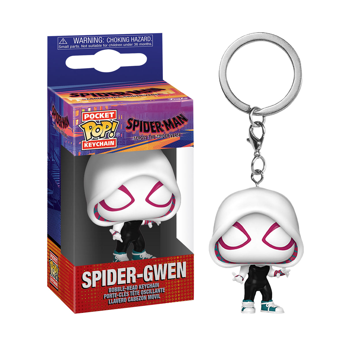 Productafbeelding Spider-Man Across The Spider-Verse - Spider-Gwen Funko Pop Sleutelhanger