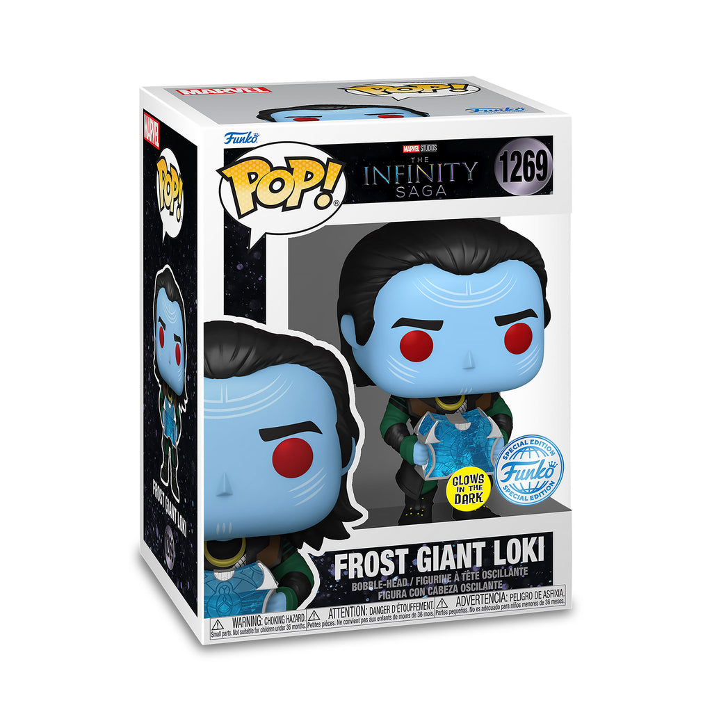 Productafbeelding Frost Giant Loki Glow in the Dark Funko Pop Figuur - Marvel