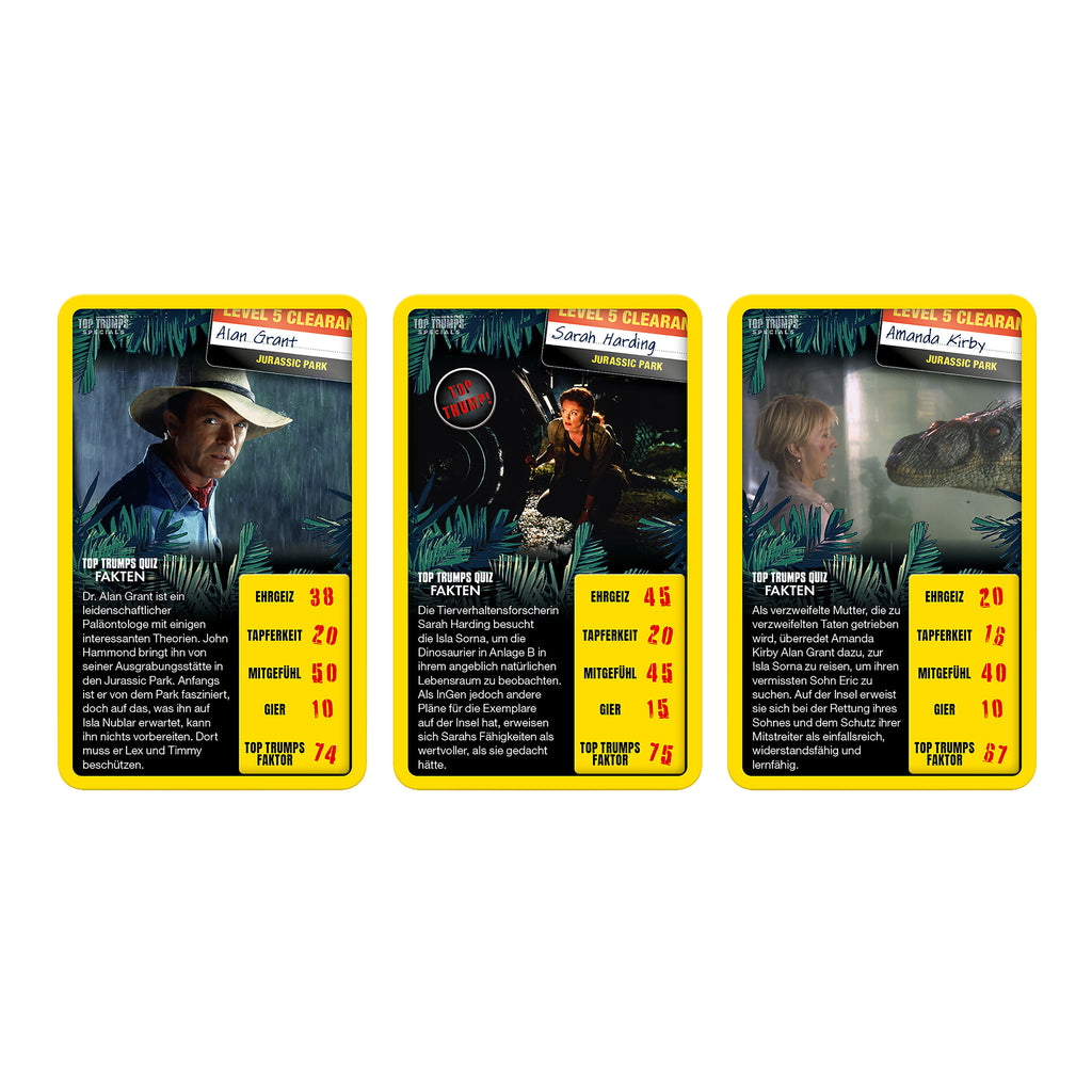 Productafbeelding Jurassic Park - Top Trumps