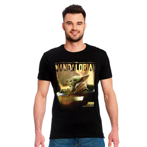 Productafbeelding Grogu T-Shirt Zwart - Star Wars The Mandalorian