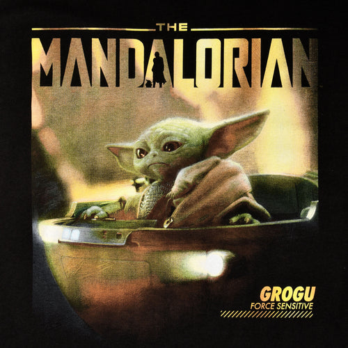 Productafbeelding Grogu T-Shirt Zwart - Star Wars The Mandalorian
