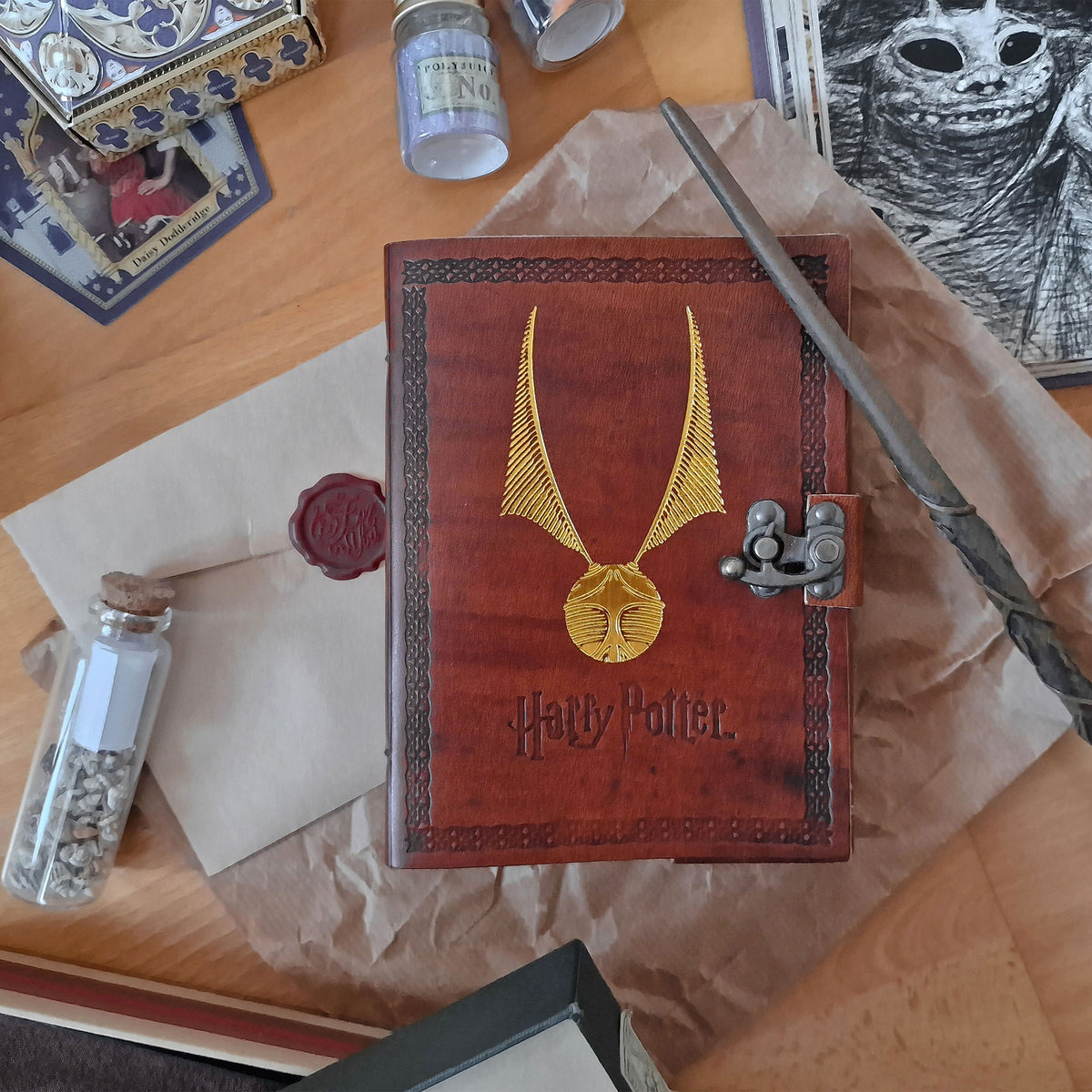 Productafbeelding Harry Potter - De Gouden Snaai Notitieboek