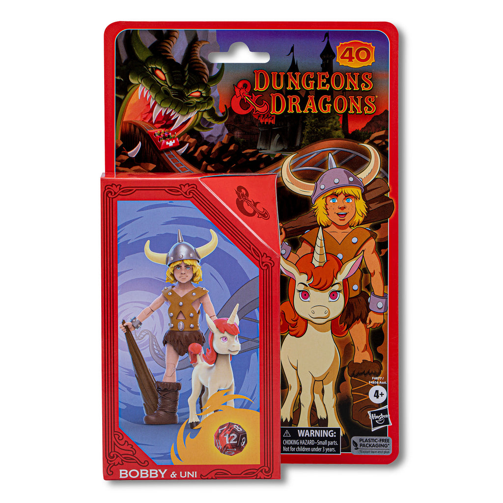 Productafbeelding Dungeons & Dragons - Bobby & Uni Cartoon Classics Actiefiguren