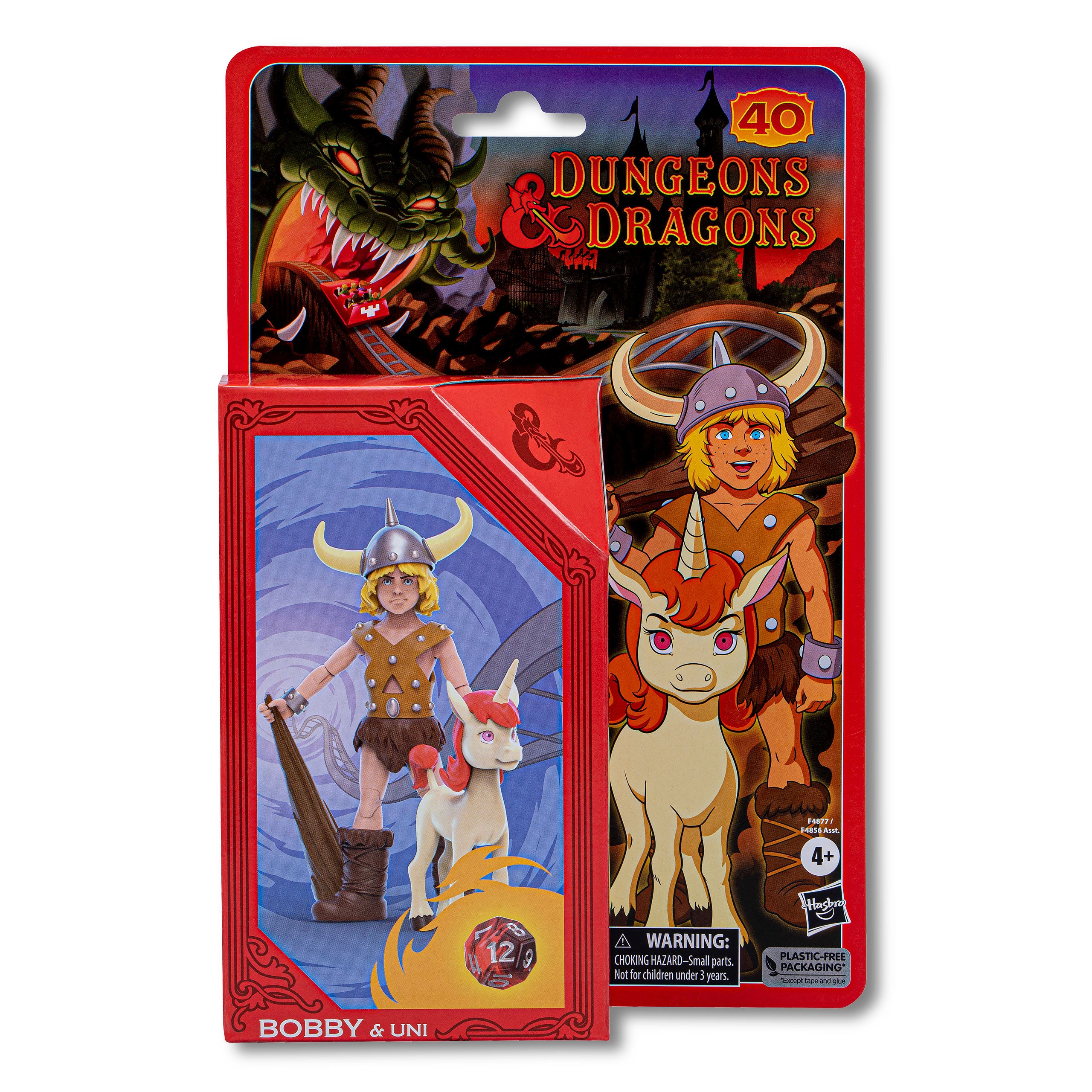 Productafbeelding Dungeons & Dragons - Bobby & Uni Cartoon Classics Actiefiguren