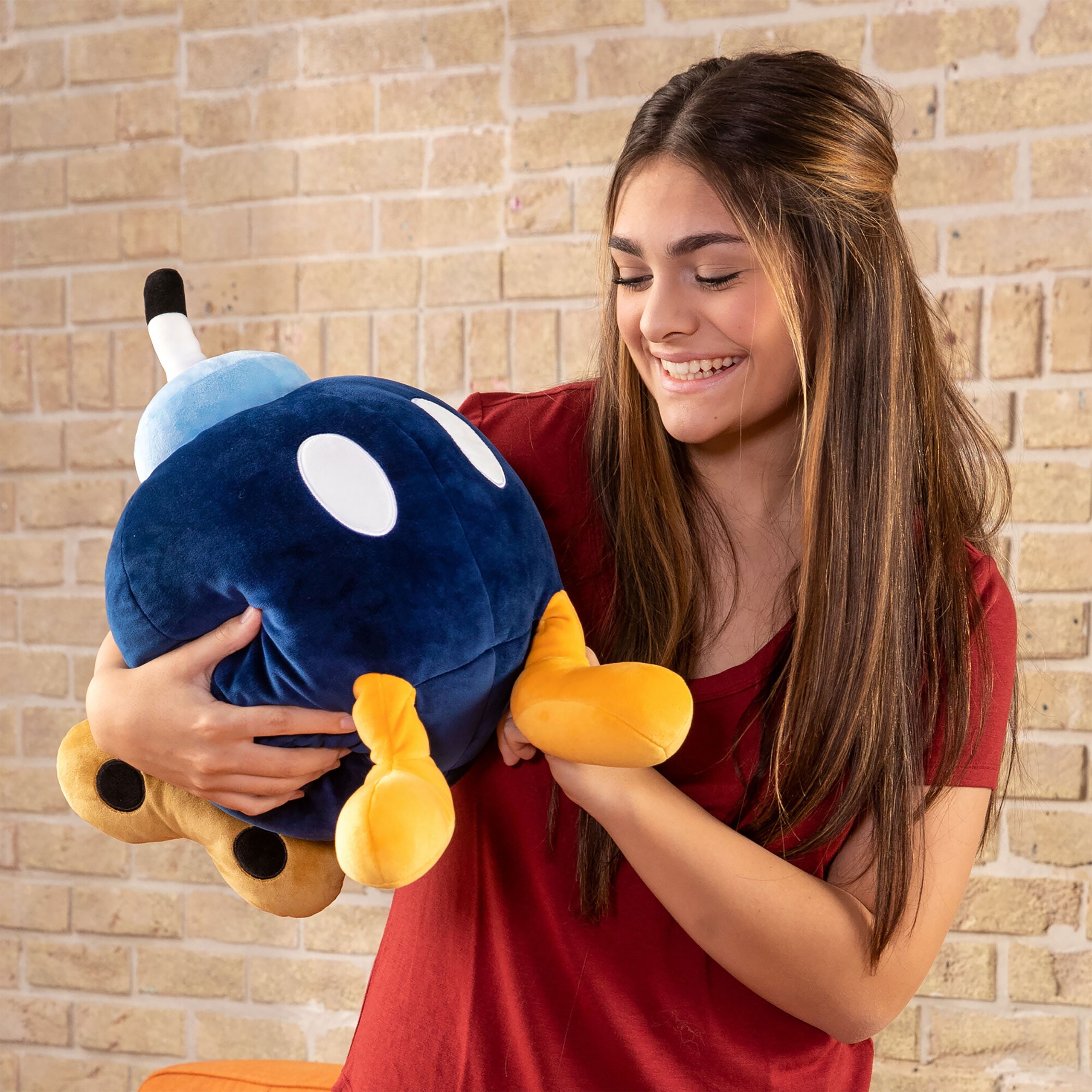 Productafbeelding Super Mario - Bob-omb Mocchi-Mocchi Pluche Figuur