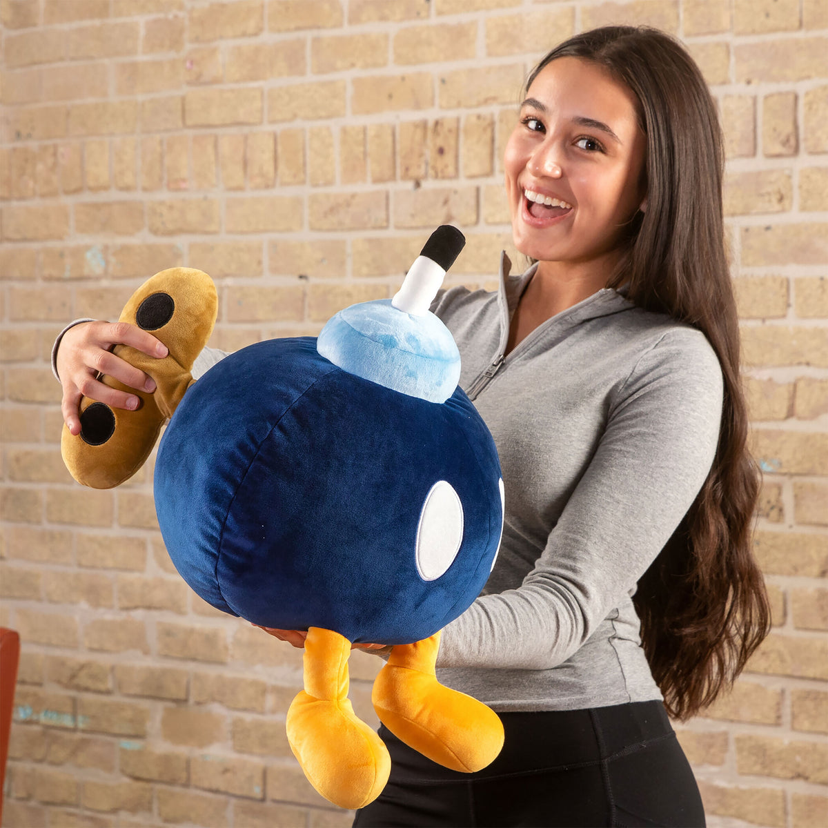Productafbeelding Super Mario - Bob-omb Mocchi-Mocchi Pluche Figuur