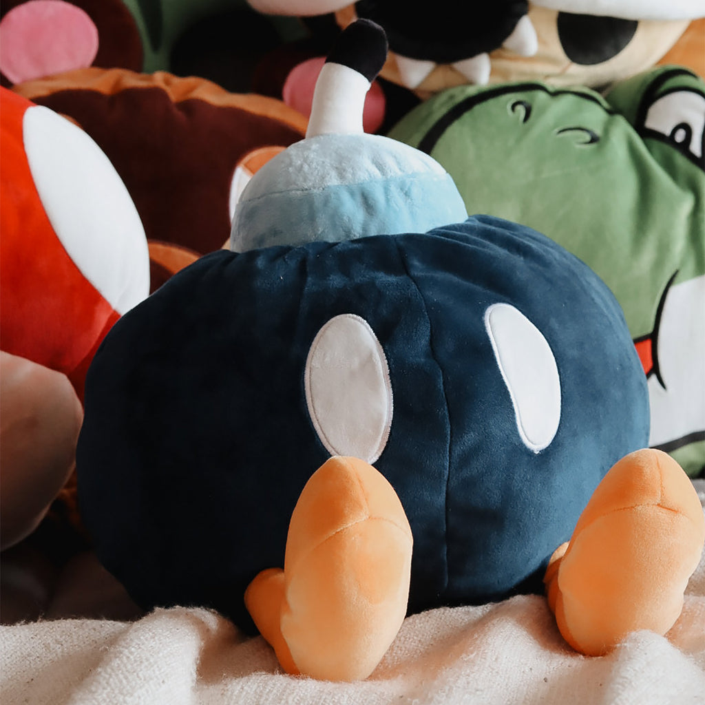 Productafbeelding Super Mario - Bob-omb Mocchi-Mocchi Pluche Figuur